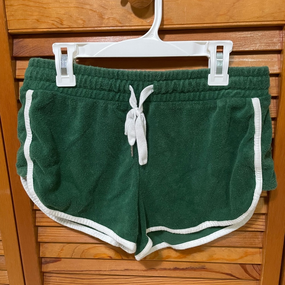 Forever 21 green lounge casual shorts size small